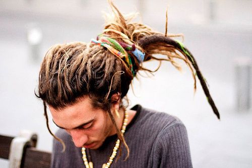 dreadlock lace front wig for men